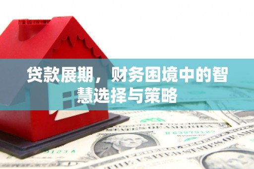 桐城贷款展期，财务困境中的智慧选择与策略