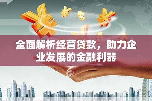 加查全面解析经营贷款，助力企业发展的金融利器