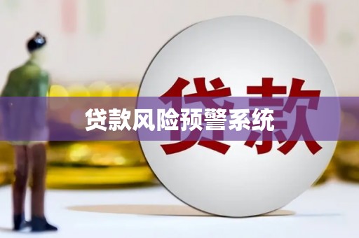 姚安贷款风险预警系统