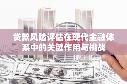 方山贷款风险评估在现代金融体系中的关键作用与挑战