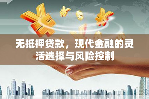庄浪无抵押贷款，现代金融的灵活选择与风险控制