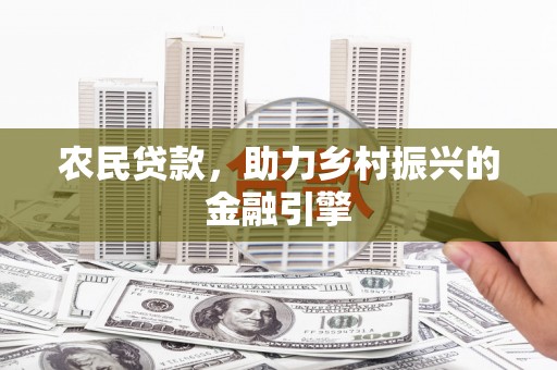 岳塘农民贷款，助力乡村振兴的金融引擎