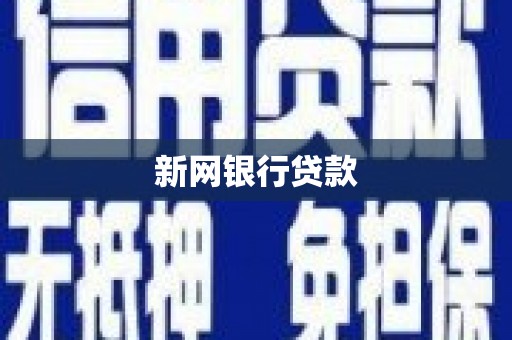 济宁新网银行贷款