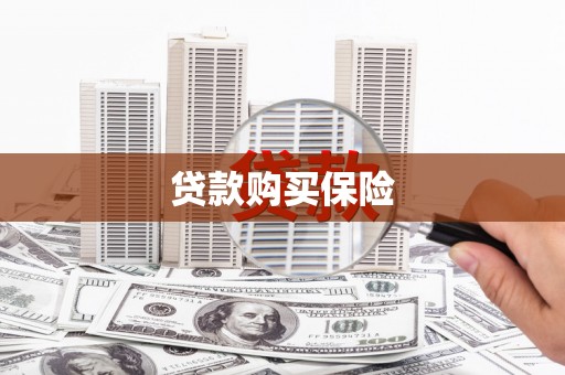 西城贷款购买保险