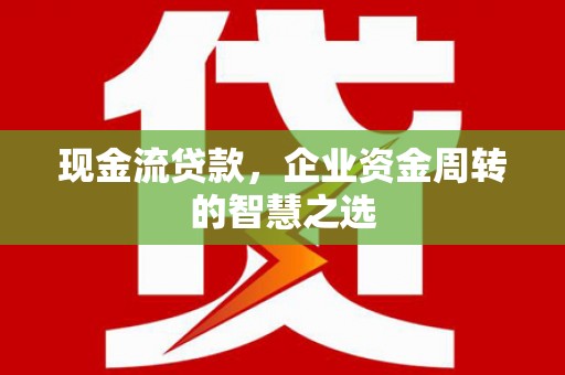 佳里现金流贷款，企业资金周转的智慧之选