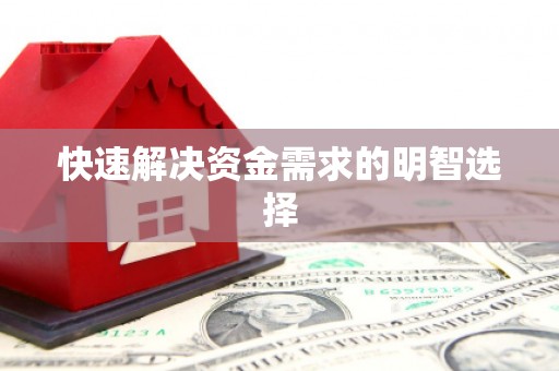 稻城快速解决资金需求的明智选择