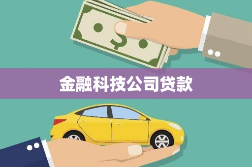 玉环金融科技公司贷款